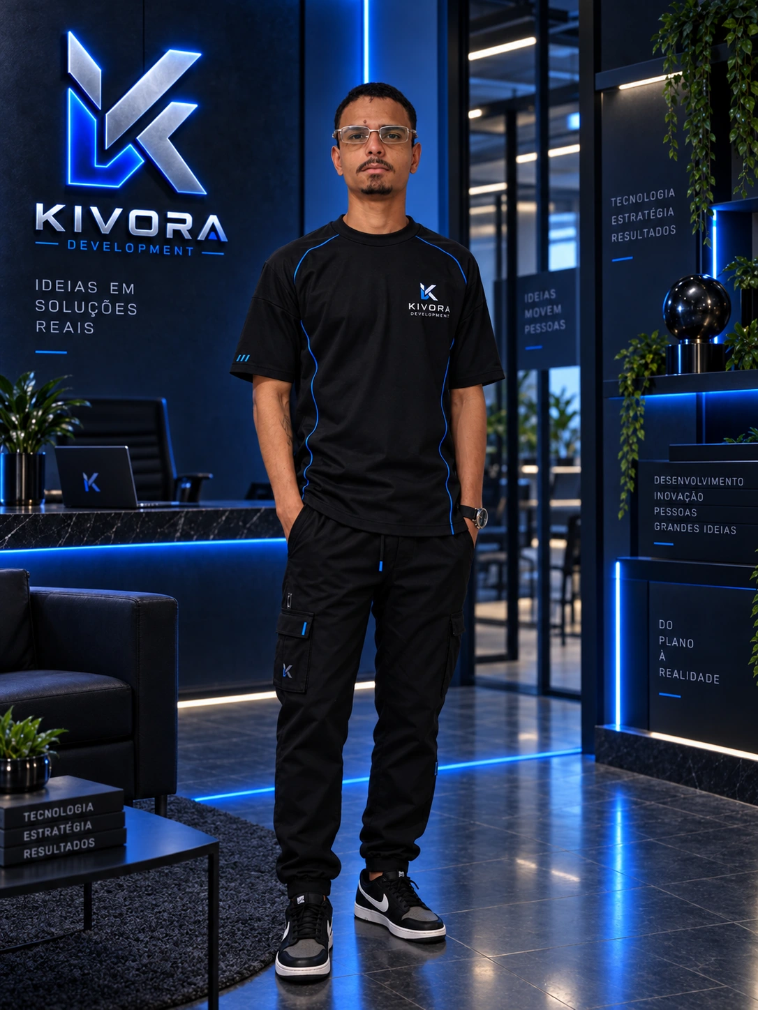 Kelvyn Donato, fundador e desenvolvedor da Kivora Development